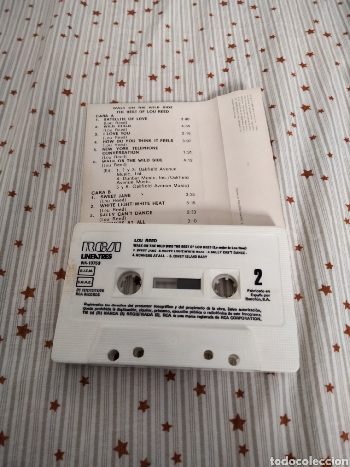 Casetes antiguos: Lou Reed  Walk on the wildside - Foto 2