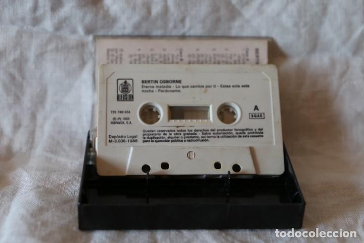 Casetes antiguos: BERTIN OSBORNE ETERNA MELODIA 1988 HISPAVOX - Foto 3