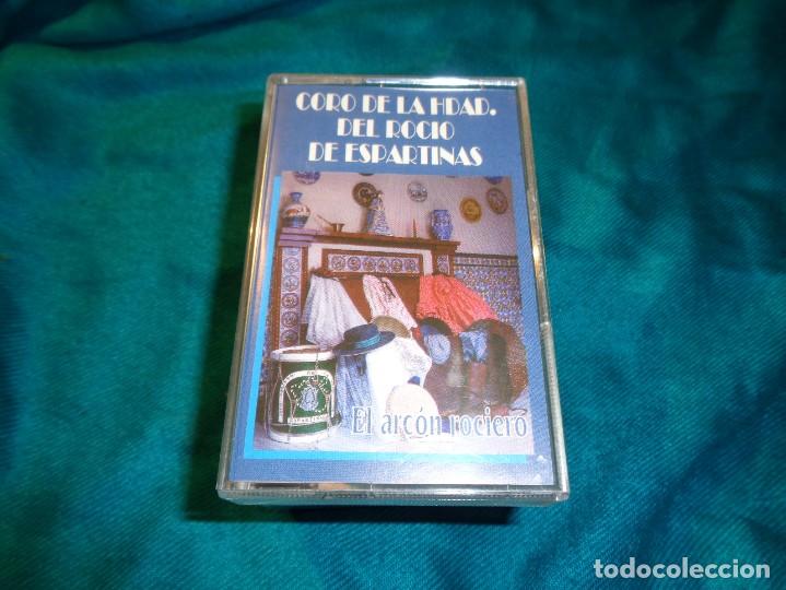 Casetes antiguos: CORO DE LA HERMANDAD DEL ROCIO DE ESPARTINAS. EL ARCON ROCIERO. 1984. CASETE