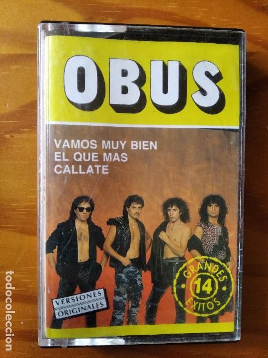 Casetes antiguos: OBUS - 14 EXITOS - CASETE CASSETE CHAPA DISCOS - Foto 1