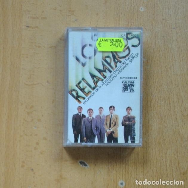 Casetes antiguos: LOS RELAMPAGOS - LOS RELAMPAGOS - CASSETTE - Foto 1