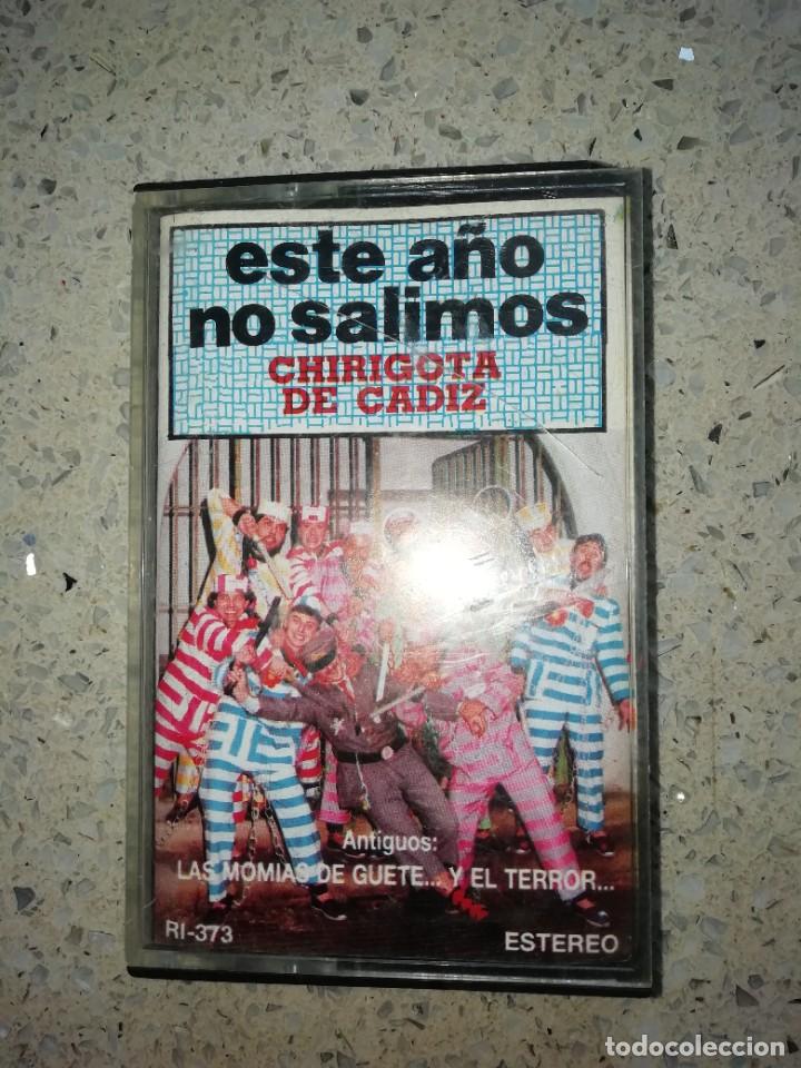 Casetes antiguos: Carnaval de C&aacute;diz libreto casete este a&ntilde;o no salimos