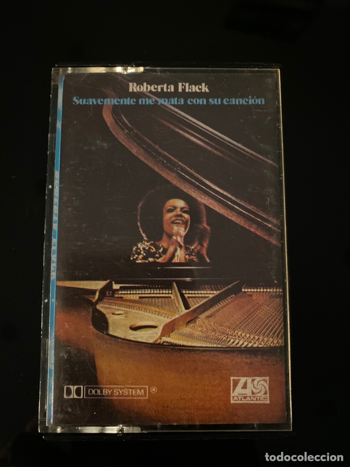 Casetes antiguos: CASSETTE ROBERTA FLACK, SUAVEMENTE ME MATA CON SU CANCI&Oacute;N. - Foto 1