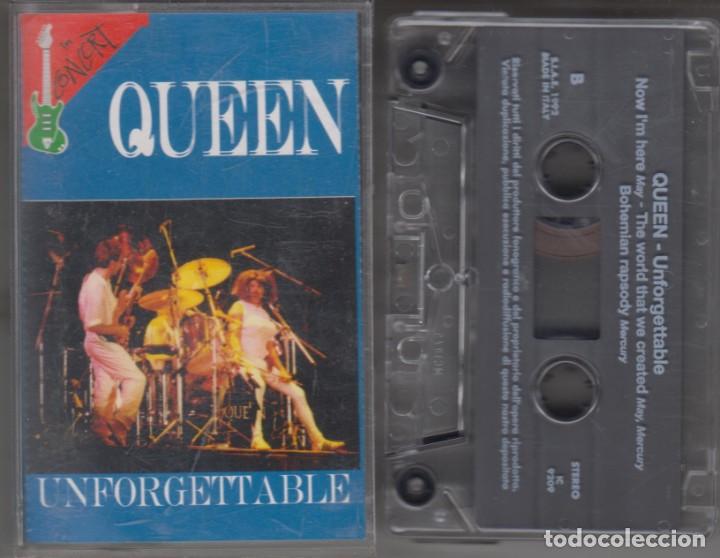 Casetes antiguos: Queen cassette Unforgettable 1992 Italy - Foto 1