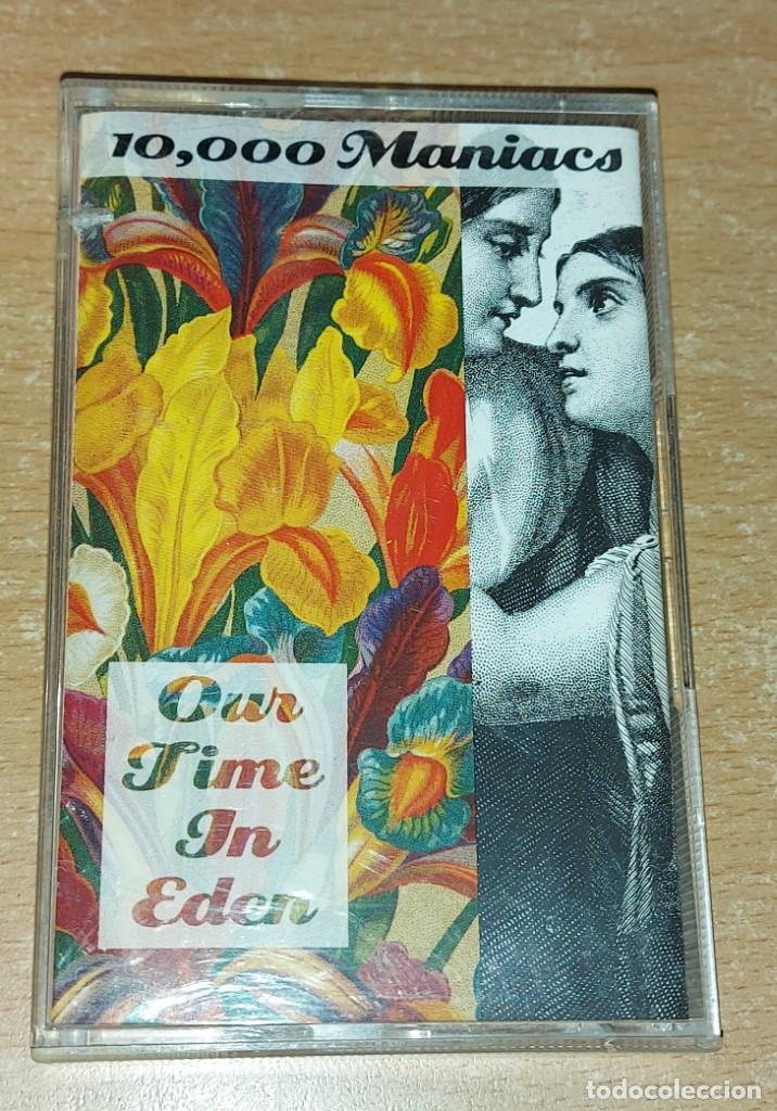 Casetes antiguos: 10000 MANIACS OUR TIME IN EDEN CASETE K7 1992 Germany