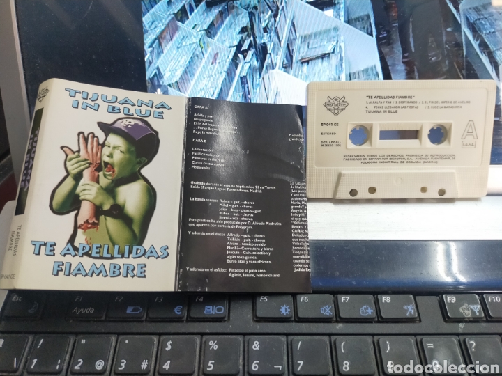 Alte Kassetten: Tijuana in blue casete te apellidas fiambre 1991