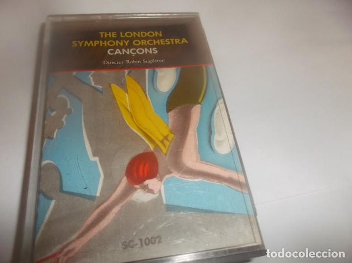 Old Cassettes: CASET.-THE LONDON SYMPHONY ORCHESTA -CAN&Ccedil;ONS-L'EMPORDA.SELECCION J.MANUEL SERRAT,SELECCI&Oacute;N DE RAIMON