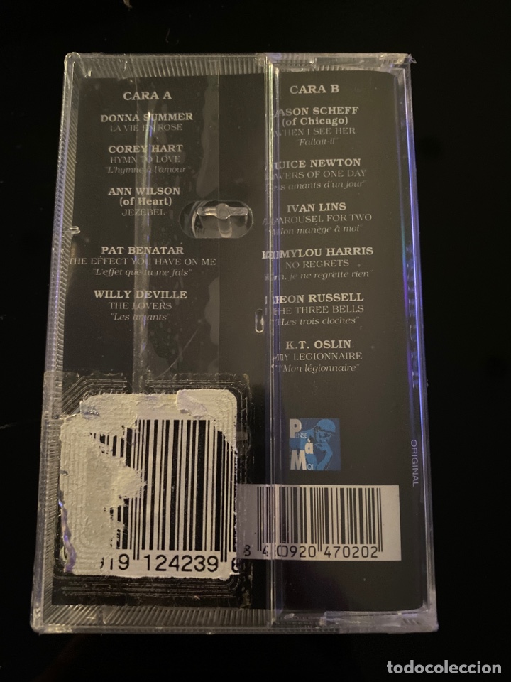 Casetes antiguos: CASSETTE EDITH PIAF, TRIBUTE - Foto 2