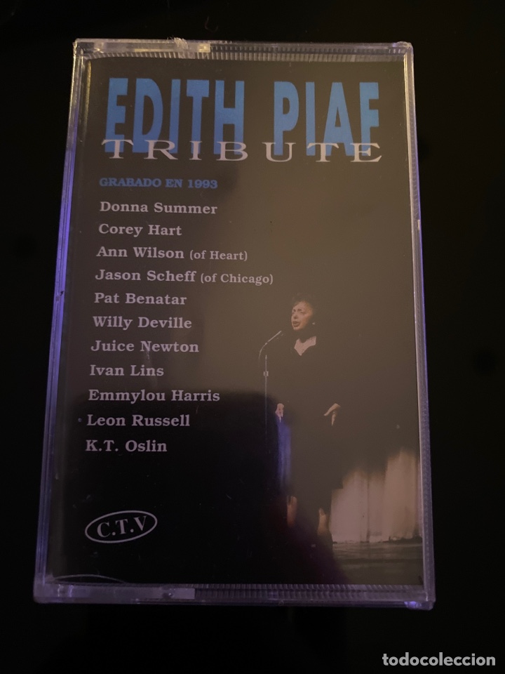 Casetes antiguos: CASSETTE EDITH PIAF, TRIBUTE - Foto 1