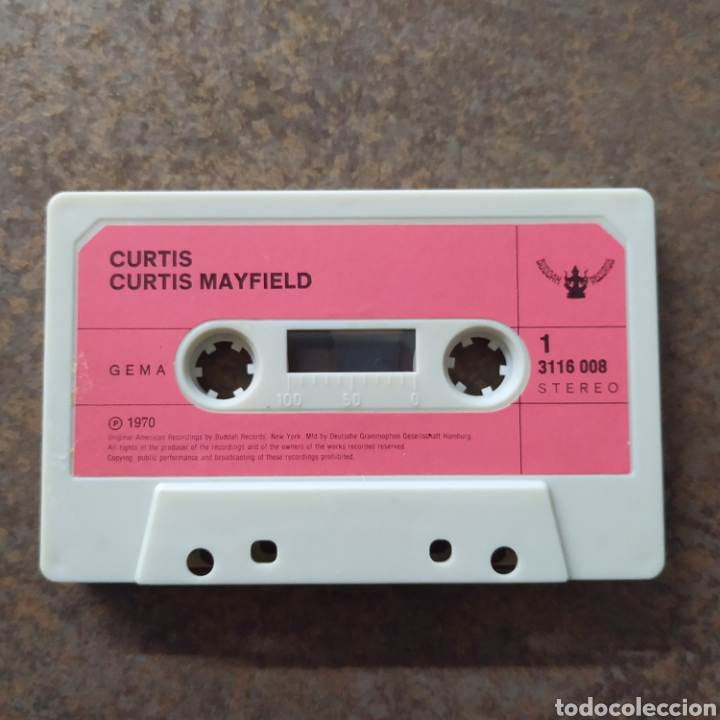 Casetes antiguos: CURTIS MAYFIELD - Cassette 1970 - Foto 3
