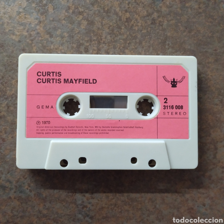 Casetes antiguos: CURTIS MAYFIELD - Cassette 1970 - Foto 4