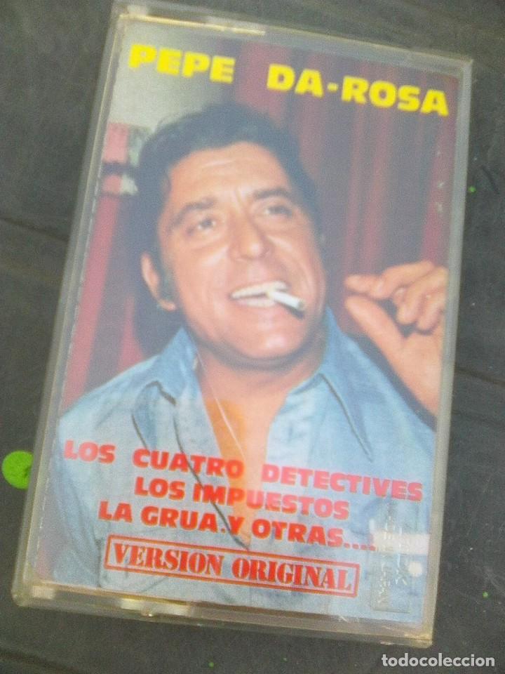Casetes antiguos: pepe Da Rosa - Versi&oacute;n original. Los Cuatro detectives (RCA, 1978 aprox..) - Foto 1