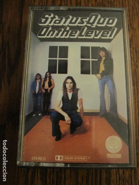 Casetes antiguos: STATUS QUO `On the level&acute; 1975 - Foto 1