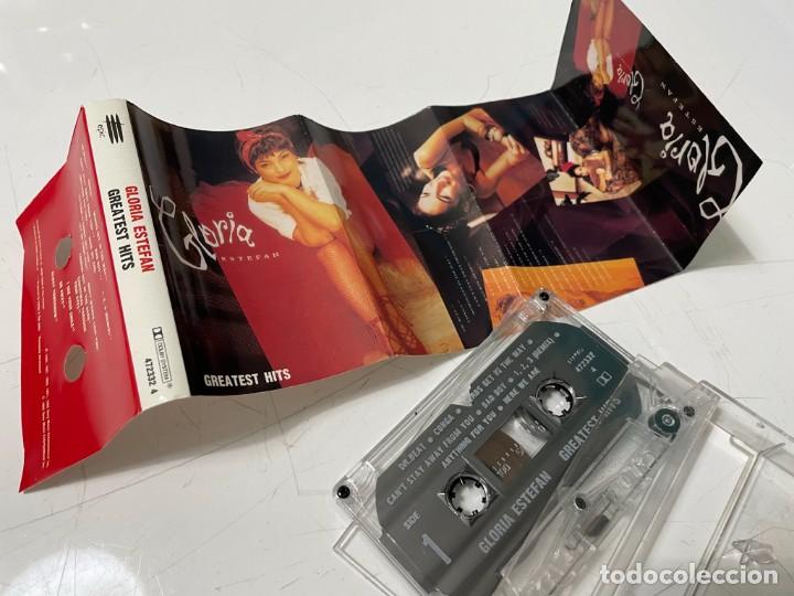 Casetes antiguos: CASETE GLORIA ESTEFAN GREATEST HITS - Foto 1