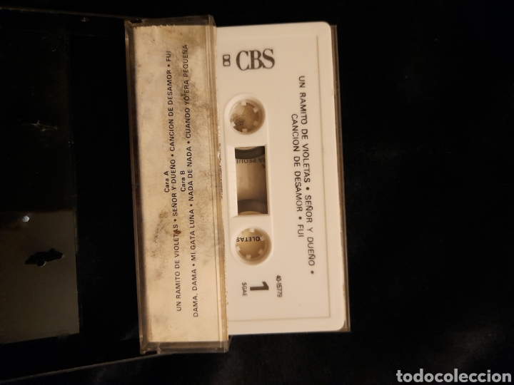 Casetes antiguos: Cinta caset de Cecilia, Un ramito de violetas - Foto 3