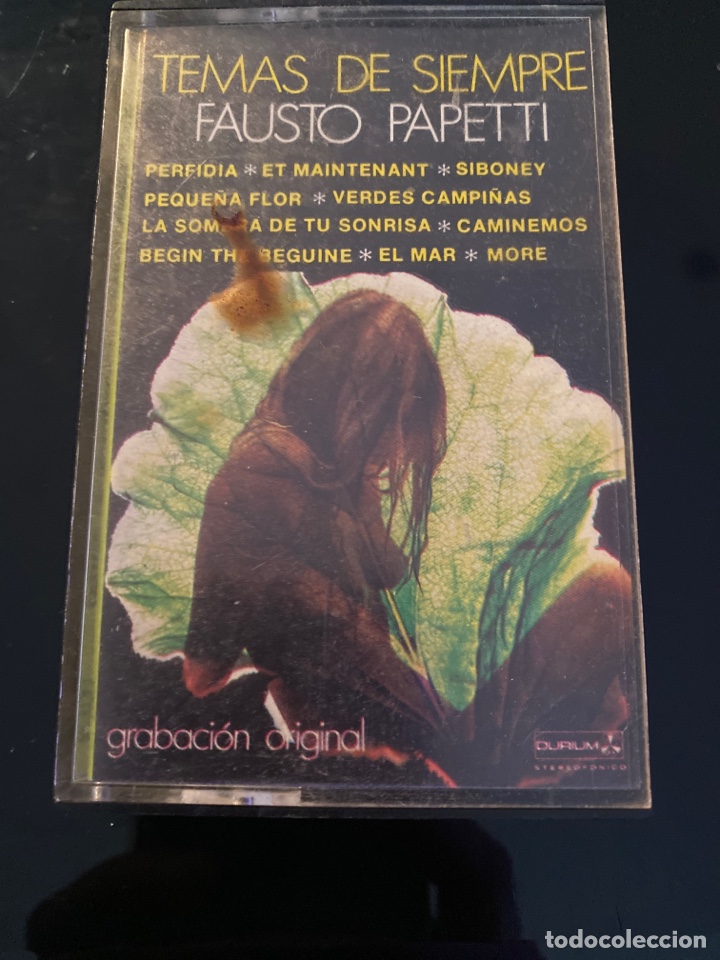 Casetes antiguos: CASSETTE FAUSTO PAPETTI, TEMAS DE SIEMPRE. - Foto 1