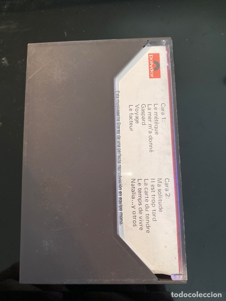 Casetes antiguos: CASSETTE GEORGES MOUSTAKI, LE M&Eacute;T&Egrave;QUE - Foto 2