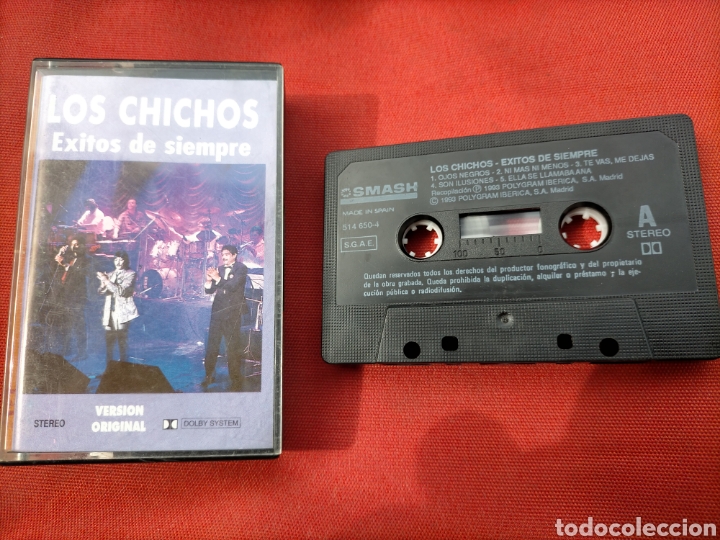 Casetes antiguos: LOS CHICHOS-EXITOS DE SIEMPRE-ORIGINAL 1993
