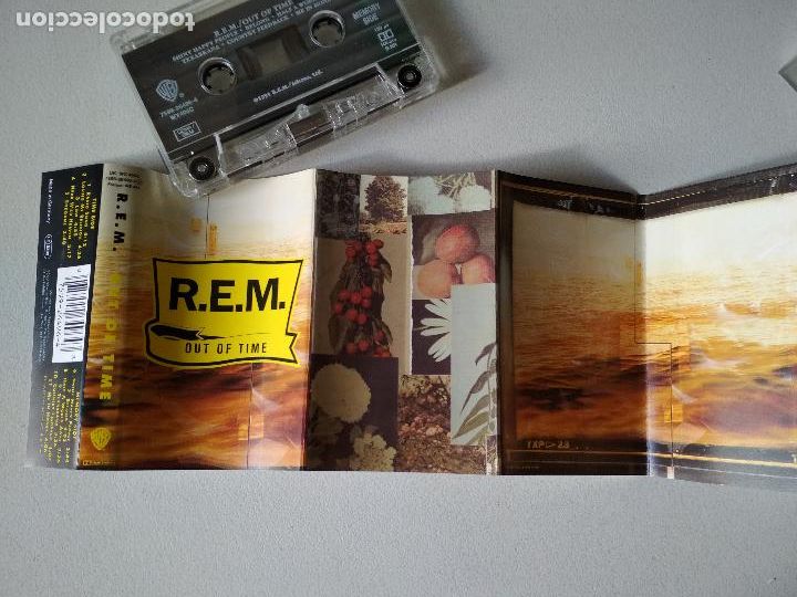 Casetes antiguos: R.E.M. OUT OF TIME, warner bros - Foto 2