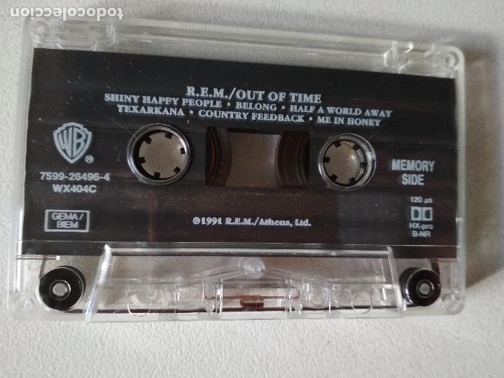 Casetes antiguos: R.E.M. OUT OF TIME, warner bros - Foto 3
