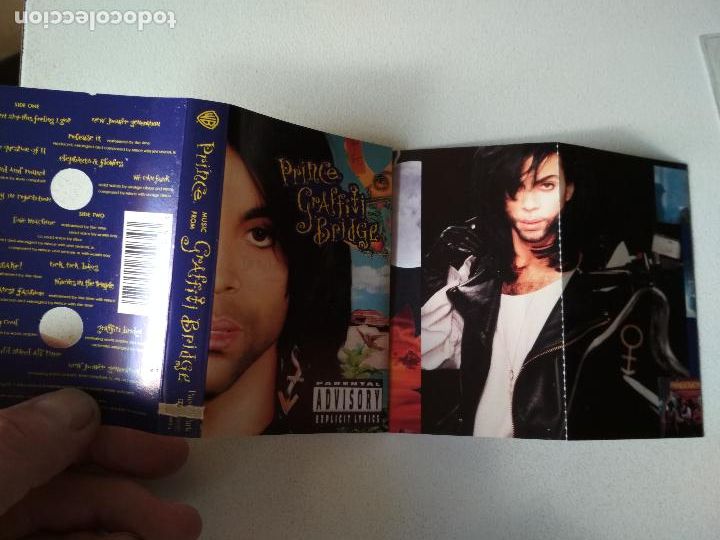 Casetes antiguos: PRINCE - GRAFFITI BRIDGE - WARNER - A&Ntilde;O 1990 - Foto 3
