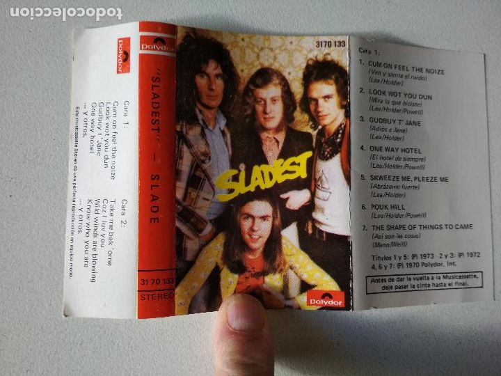Casetes antiguos: SLADE SLADEST, 1973, POLIDOR - Foto 5