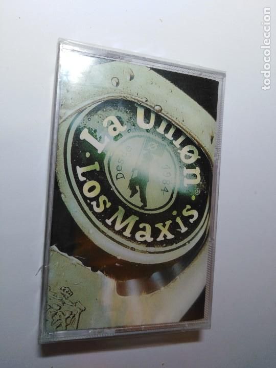 Casetes antiguos: Cinta de Cassette precintada La Uni&oacute;n. Los Maxis - Foto 1