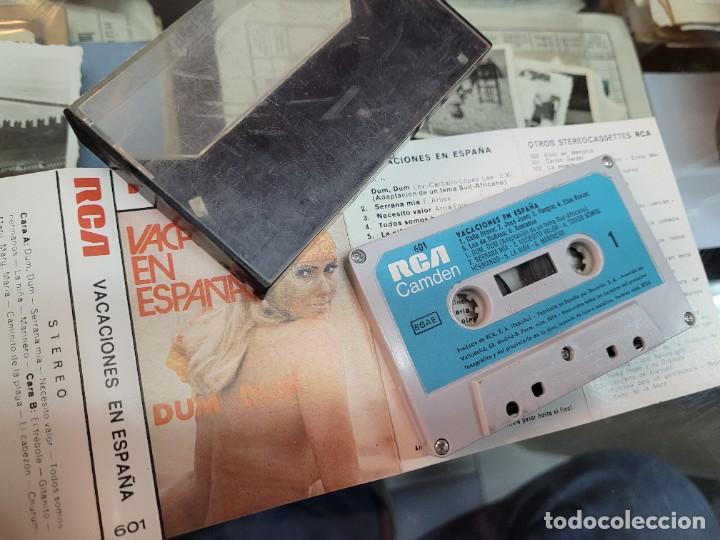Casetes antiguos: CINTA CASETE MUSICA RCA VACACIONES EN ESPA&Ntilde;A DUM DUM