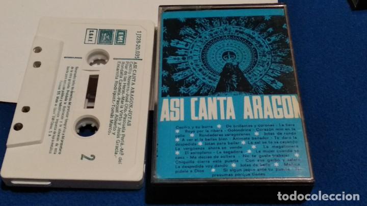 Cassette antiche: CASETE CINTA CASSETTE ( ASI CANTA ARAGON ) 1970 EMI