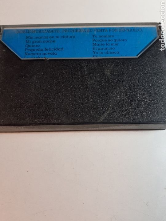 Casetes antiguos: Adamo en espa&ntilde;ol, 24 canciones, 1981 - Foto 2