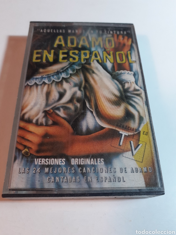 Casetes antiguos: Adamo en espa&ntilde;ol, 24 canciones, 1981 - Foto 1