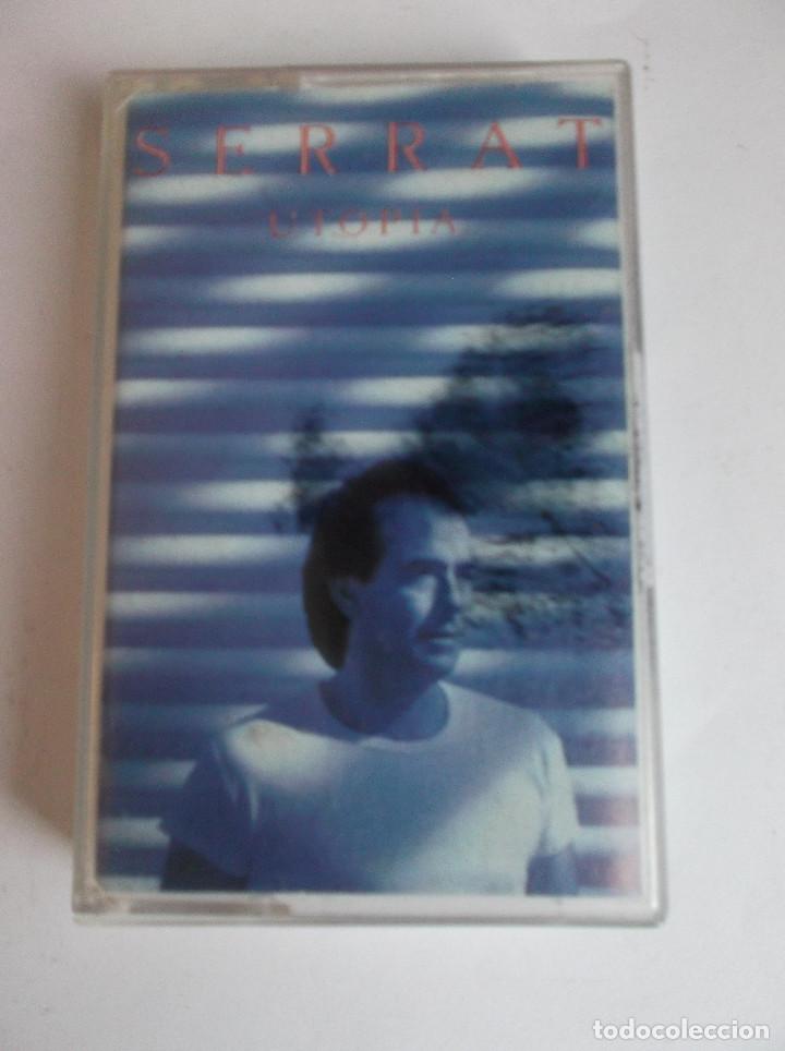 Casetes antiguos: Cinta casete - Serrat - Utopia - Foto 1
