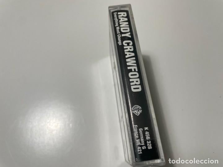 Casetes antiguos: CASETE RANDY CRAWFORD EVERYTHING MUST CHANGE - Foto 3