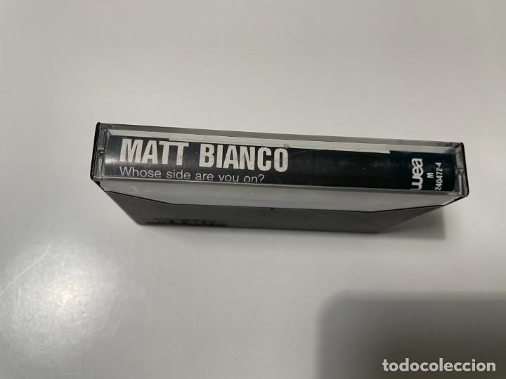 Casetes antiguos: CASETE MATT BIANCO WHOSE SIDE ARE YOU ON? - Foto 3