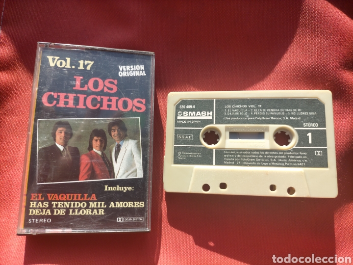Casetes antiguos: LOS CHICHOS VOL 17-VERSION ORIGINAL - Foto 1