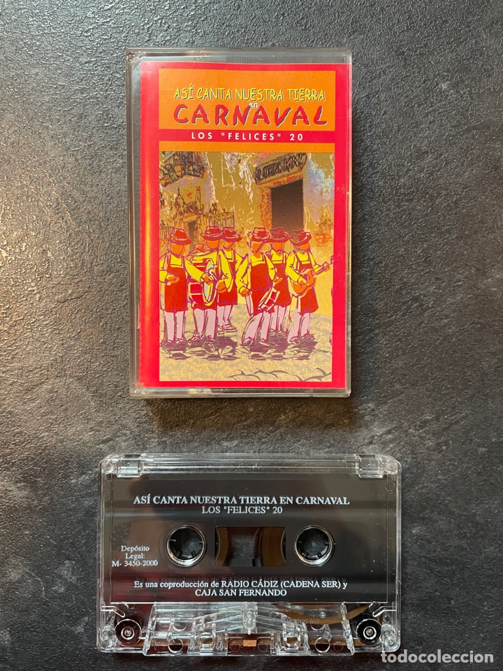 Casetes antiguos: Carnaval C&aacute;diz casete As&iacute; canta nuestra tierra en carnaval