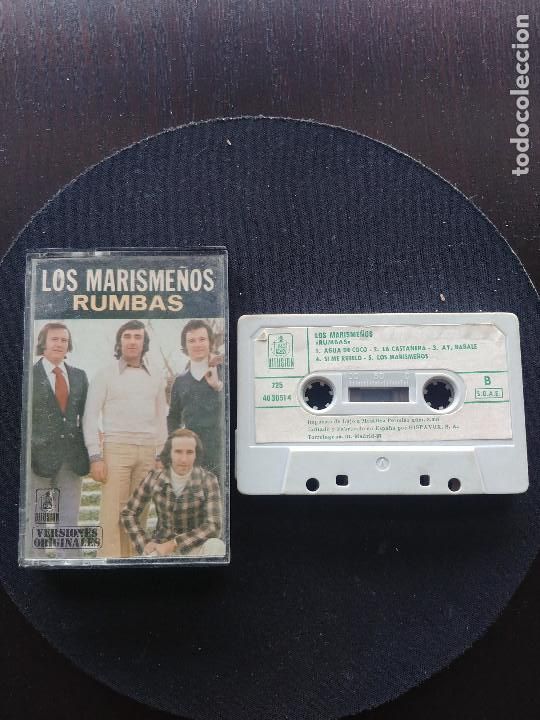 Casetes antiguos: CASSETTE: LOS MARISME&Ntilde;OS - RUMBAS / 1986 - Foto 2