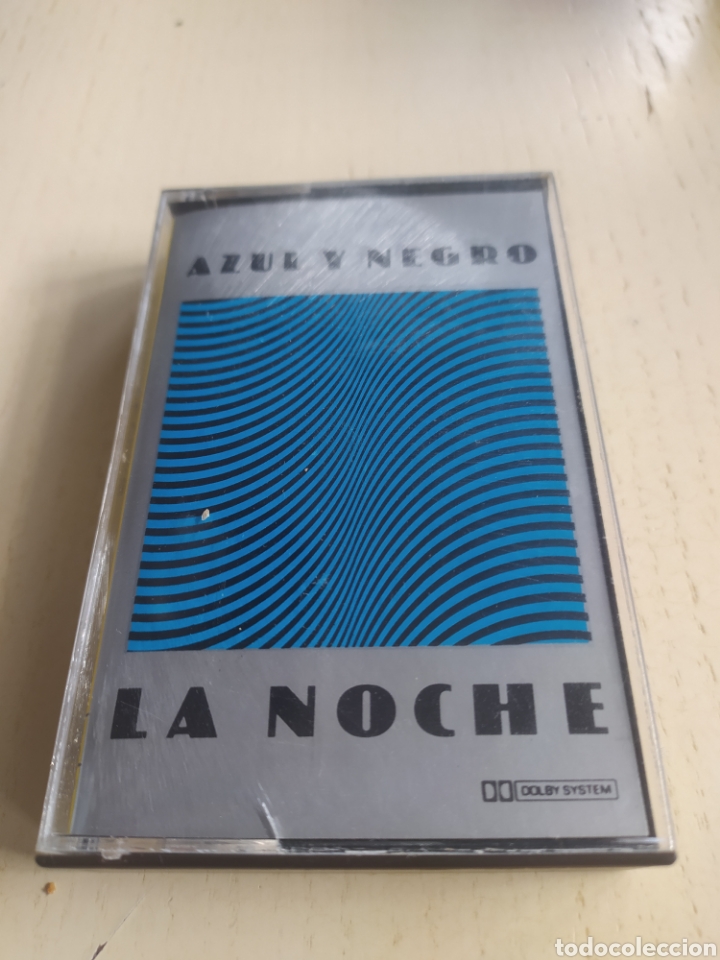 Casetes antiguos: Cassette Azul y Negro - Foto 1