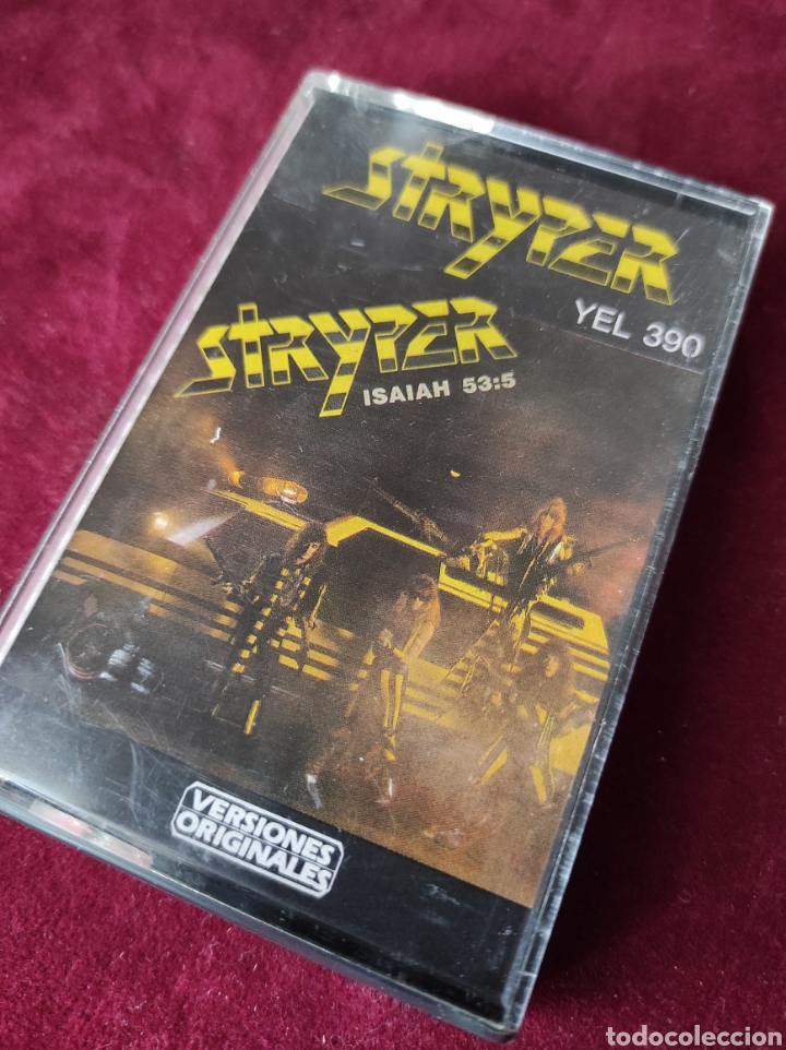 Casetes antiguos: STRYPER 53:5 ISAIAH 1986 - Foto 2