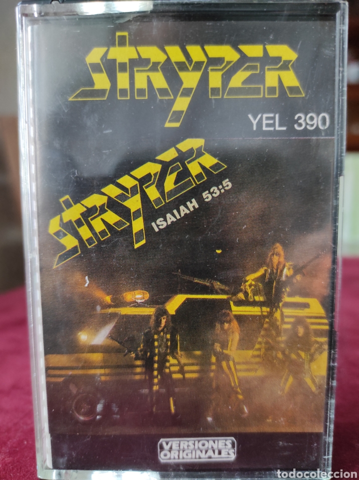 Casetes antiguos: STRYPER 53:5 ISAIAH 1986 - Foto 1