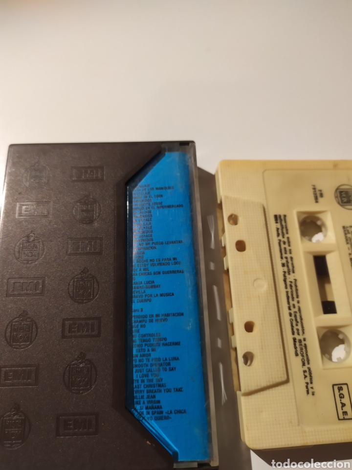 Casetes antiguos: LA D&Eacute;CADA PRODIGIOSA. LOS A&Ntilde;OS 80. HISPAVOX 1988. - Foto 2