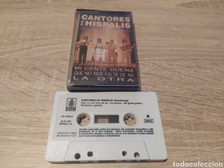 Casetes antiguos: CANTORES DE HISPALIS. SEVILLANAS. - Foto 1