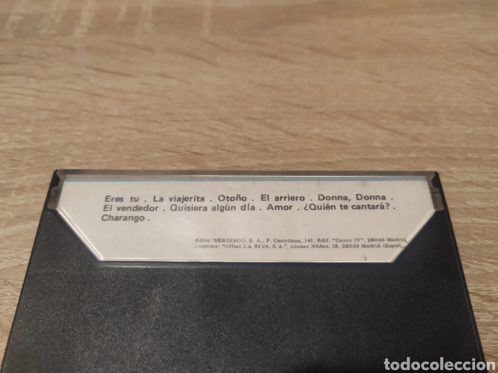 Casetes antiguos: MOCEDADES. ZAFIRO 1986. - Foto 2