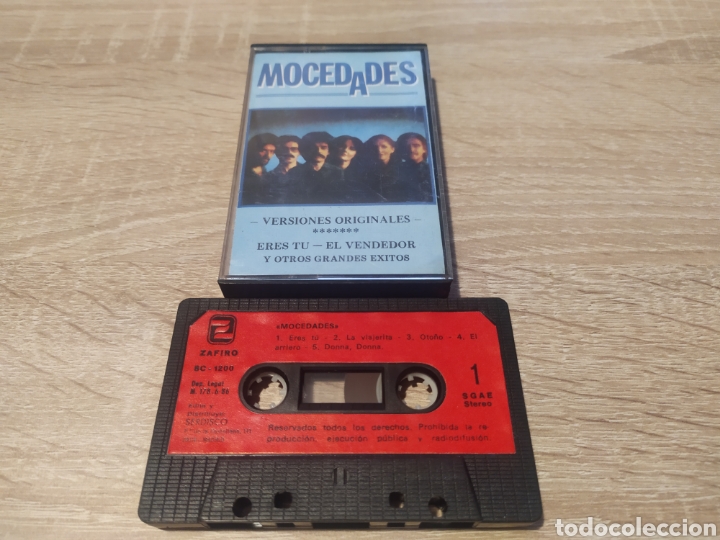 Casetes antiguos: MOCEDADES. ZAFIRO 1986. - Foto 1