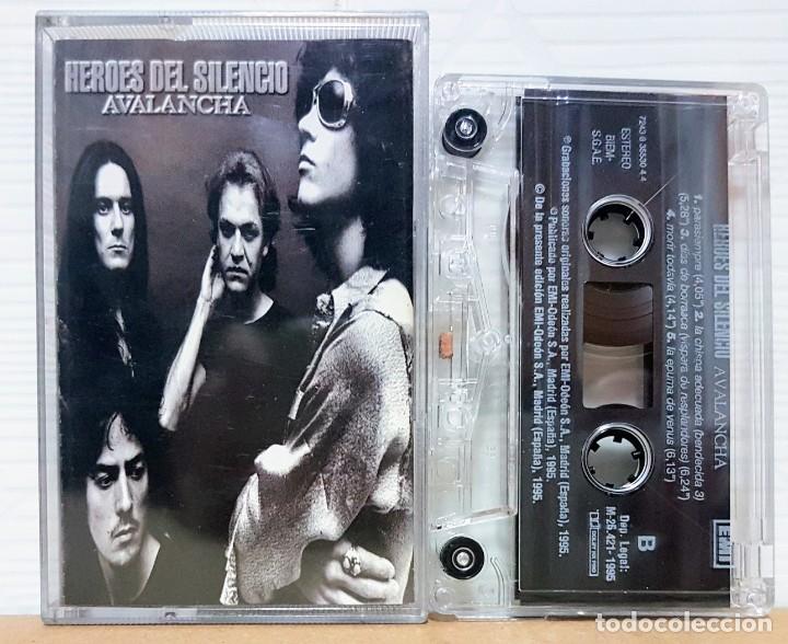 Casetes antiguos: HEROES DEL SILENCIO/AVALANCHA-CASSETTE(1995) - Foto 1