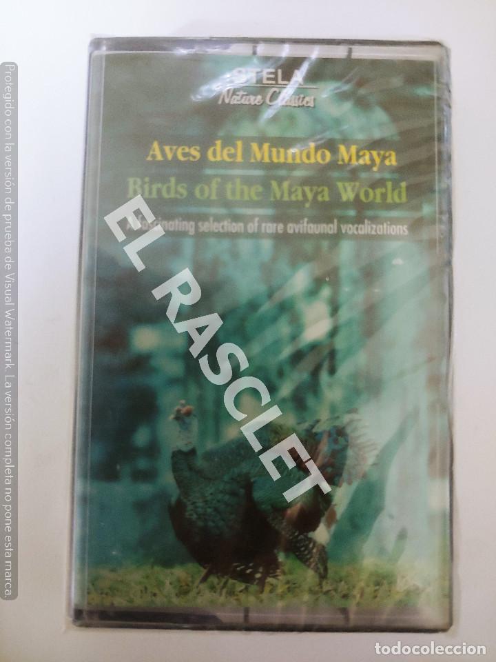 Casetes antiguos: CINTA CASSETTE DE : AVES DEL MUNDO MAYA - NUEVA PRECINTADA