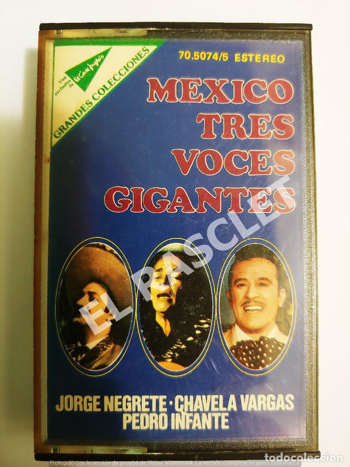 Alte Kassetten: CINTA CASSETTE DE : MEXICO TRES VOCES GIGANTES