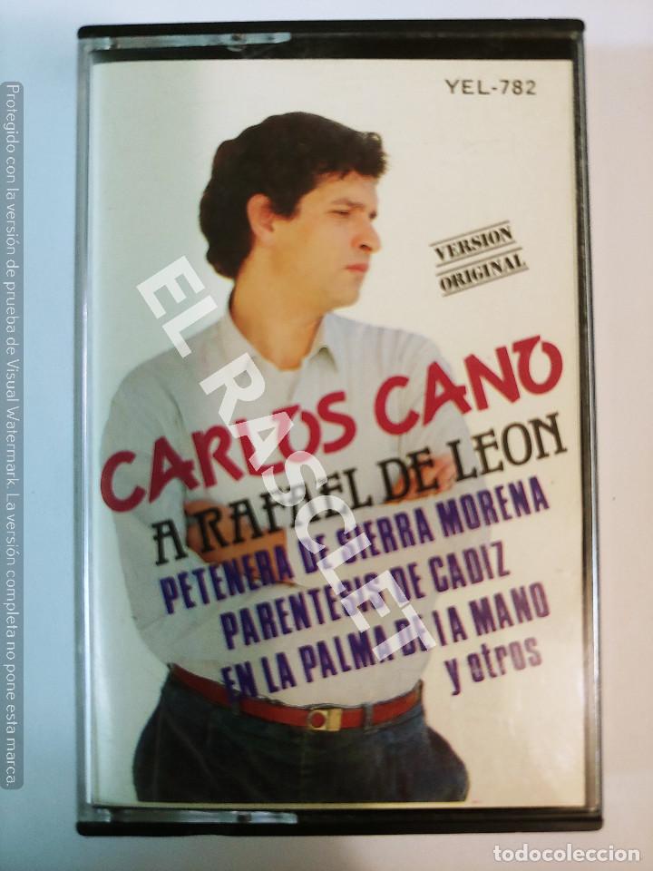 Casetes antiguos: CINTA CASSETTE DE : CARLOS CANO A RAFAEL DE LE&Oacute;N - Foto 1