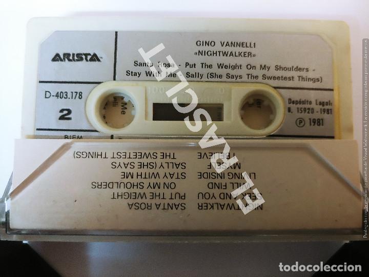 Casetes antiguos: CINTA CASSETTE DE :GINO VANNELLI - Foto 2