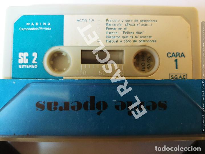 Casetes antiguos: CINTA CASSETTE DE :MARINA - Foto 2
